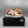 Nike Air Jordan 1 mid SE Orange Suede